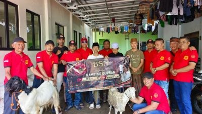 Bodyguard Srigala Nusantara Kembali Peduli, Salurkan Hewan Kurban Ke Yayasan Yatim Piatu Gebog Kudus
