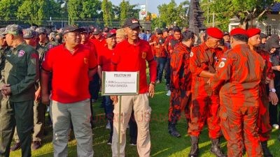 Bodyguard Srigala Nusantara Ikut Upacara Peringatan Hari Lahir Pancasila 2026, Ini Pesan Bupati Kudus