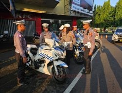 Satlantas Polres Kudus Cek Kesiapan Personel Jelang Operasi Patuh Candi 2026, Ingatkan Disiplin Berlalu Lintas