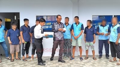 Warga Binaan Lapas Pati Terima Premi Hasil Pembinaan Kemandirian Periode Mei 2026