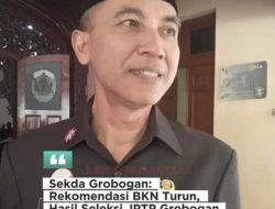 Rekomendasi BKN Turun, Pengisian Lima Jabatan Strategis Pemkab Grobogan Masuki Tahap Penentuan