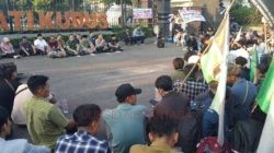 Demo Mahasiswa Kudus Bawa Delapan Tuntutan, Pemda Kudus Siap Sampaikan ke Pemerintah Pusat