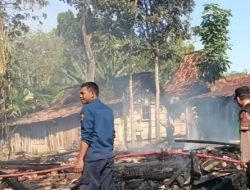Diduga Lupa Mematikan Kompor, Rumah Warga Toroh Grobogan Ludes Terbakar