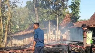 Diduga Lupa Mematikan Kompor, Rumah Warga Toroh Grobogan Ludes Terbakar