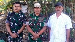 Yon TP 452 Satria Ageng Selo Gelar Kerja Bakti Bersihkan Lapangan Desa Sambung Sambut HUT ke-81 RI