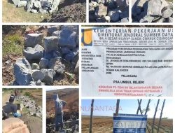 Diduga Dikerjakan Pihak Ketiga dan Gunakan Material Rapuh, Proyek Irigasi Rp195 Juta di Brebes Dituntut Diaudit