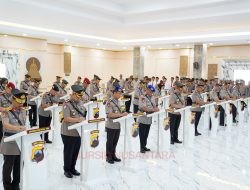Penyegaran Organisasi Polda Jateng, 6 PJU dan 16 Kapolres Resmi Berganti