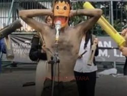 Jurnalis dan Pers Mahasiswa Gelar Aksi di Kantor Gubernur Jateng, Desak Presiden Minta Maaf atas Istilah “Londo Ireng”