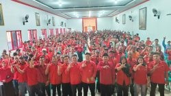 Ribuan Kader Merah Hadiri Pengukuhan Pengurus Ranting dan Anak Ranting PDI Perjuangan Kecamatan Pati