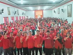 Ribuan Kader Merah Hadiri Pengukuhan Pengurus Ranting dan Anak Ranting PDI Perjuangan Kecamatan Pati