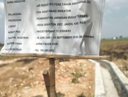 Diduga Tak Sesuai Spesifikasi, Proyek P3A-PGAI di Desa Srikaton Jadi Sorotan Warga